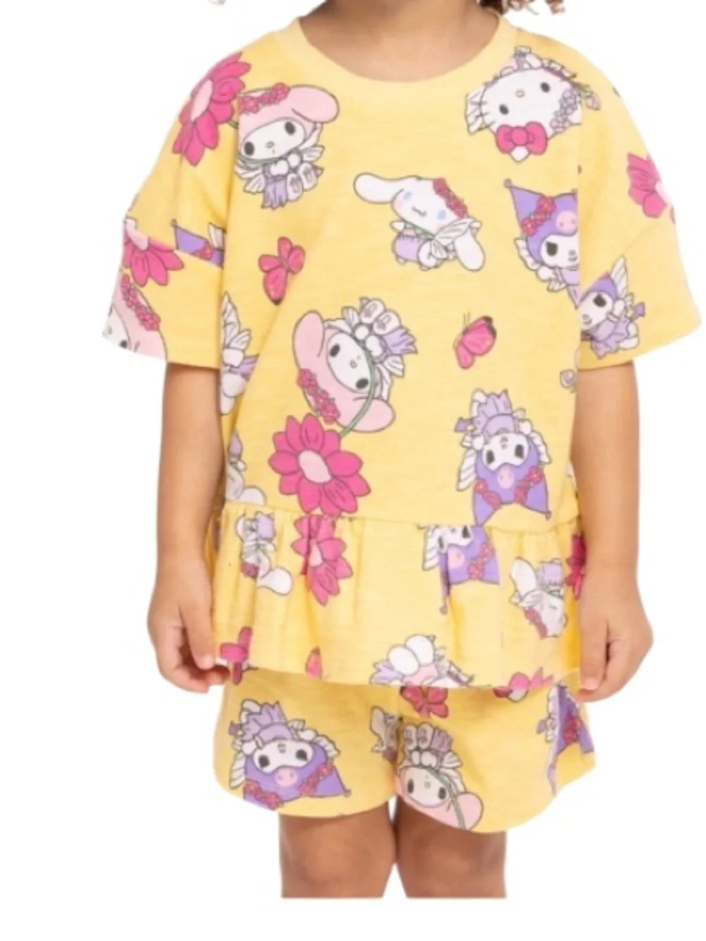 Girls 3T Hello Kitty Short Set